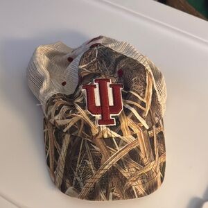 IU Hoosiers camo‎ snap back hat